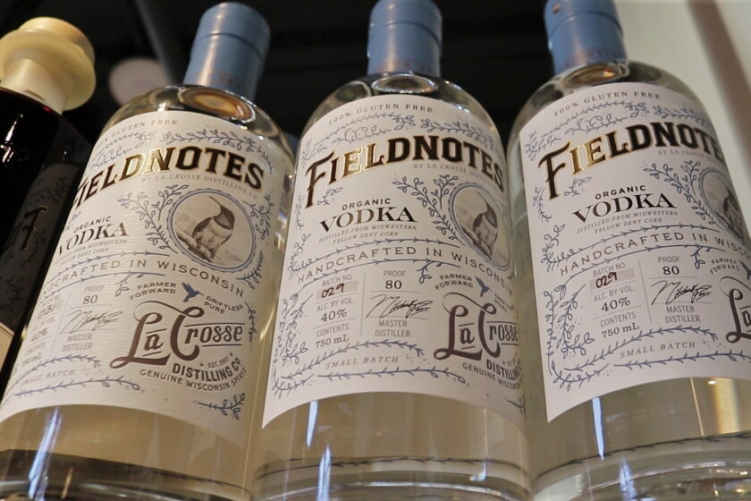 Bank Note Vodka La Crosse Distilling boasts farmer-forward spirits of the Coulee Region ...