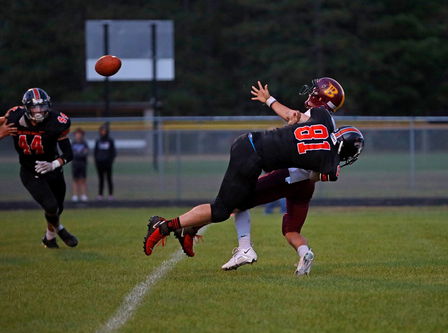 PRB football vs Bagley