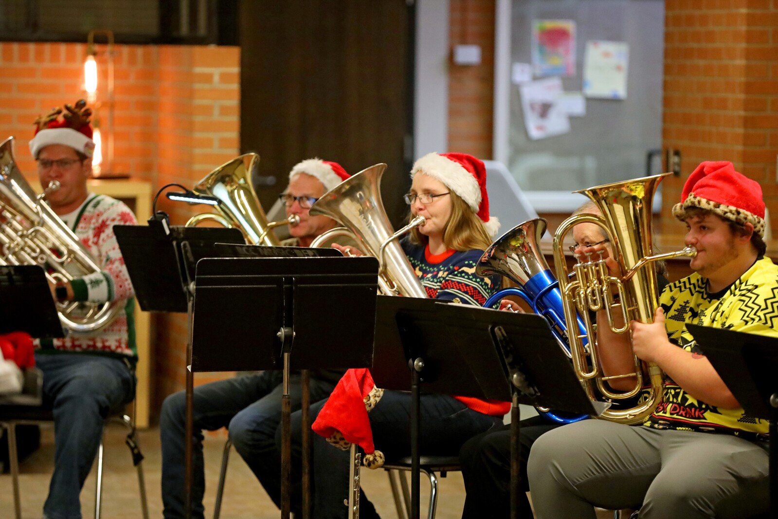 CLC Music Department Holly Jolly and Tuba Christmas on Wednesday, Dec. 7, 2022, at Central Lakes College in Brainerd.