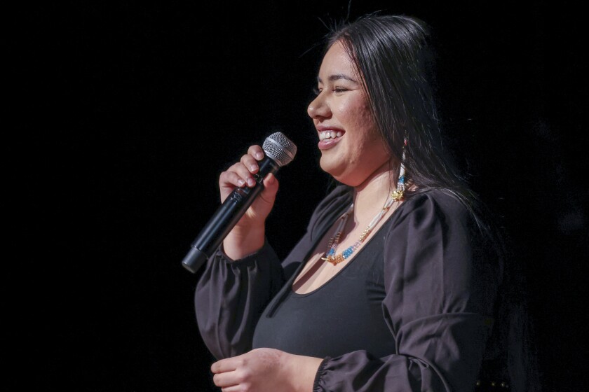 storytellers present on stage