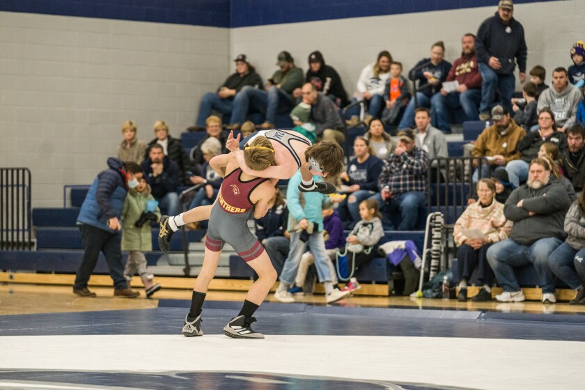 Zumbrota-Mazeppa, Pine Island wrestling