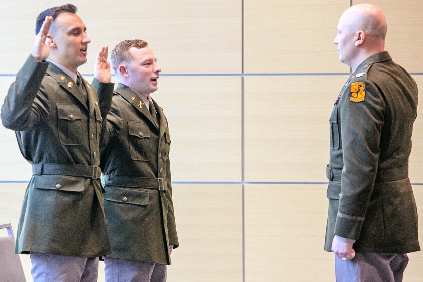 Brandon Rozanski Rotc UND ROTC students commissioned as officers, others soon set to follow ...