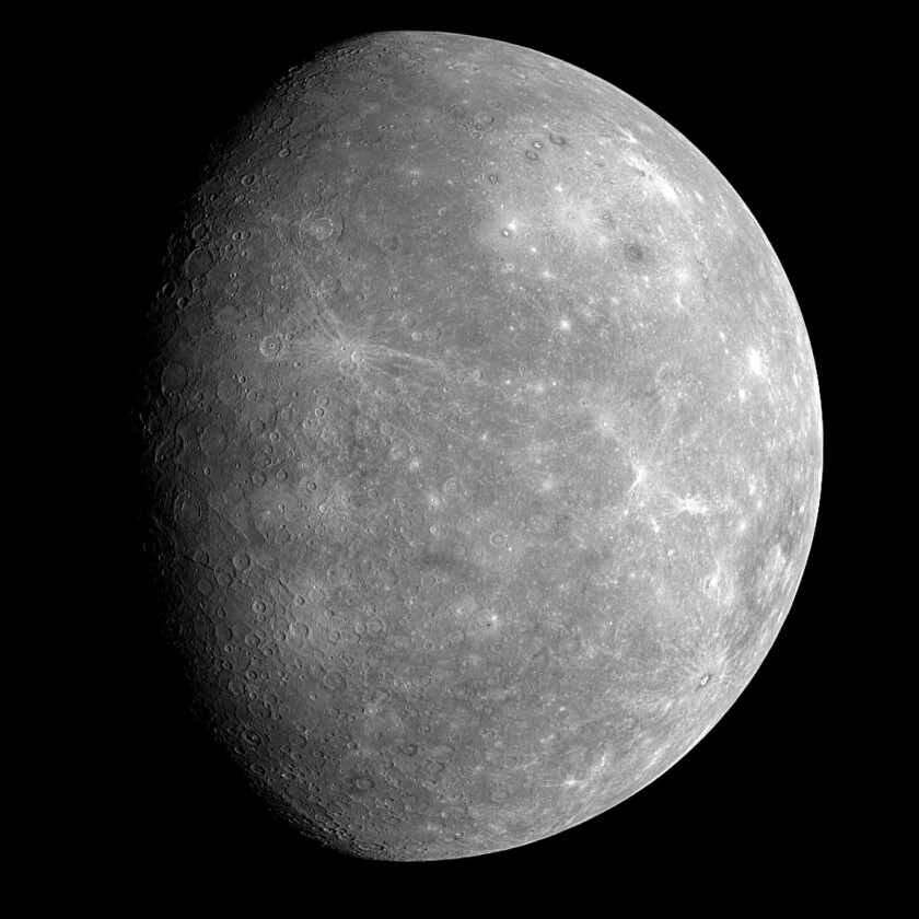 Mercury up close
