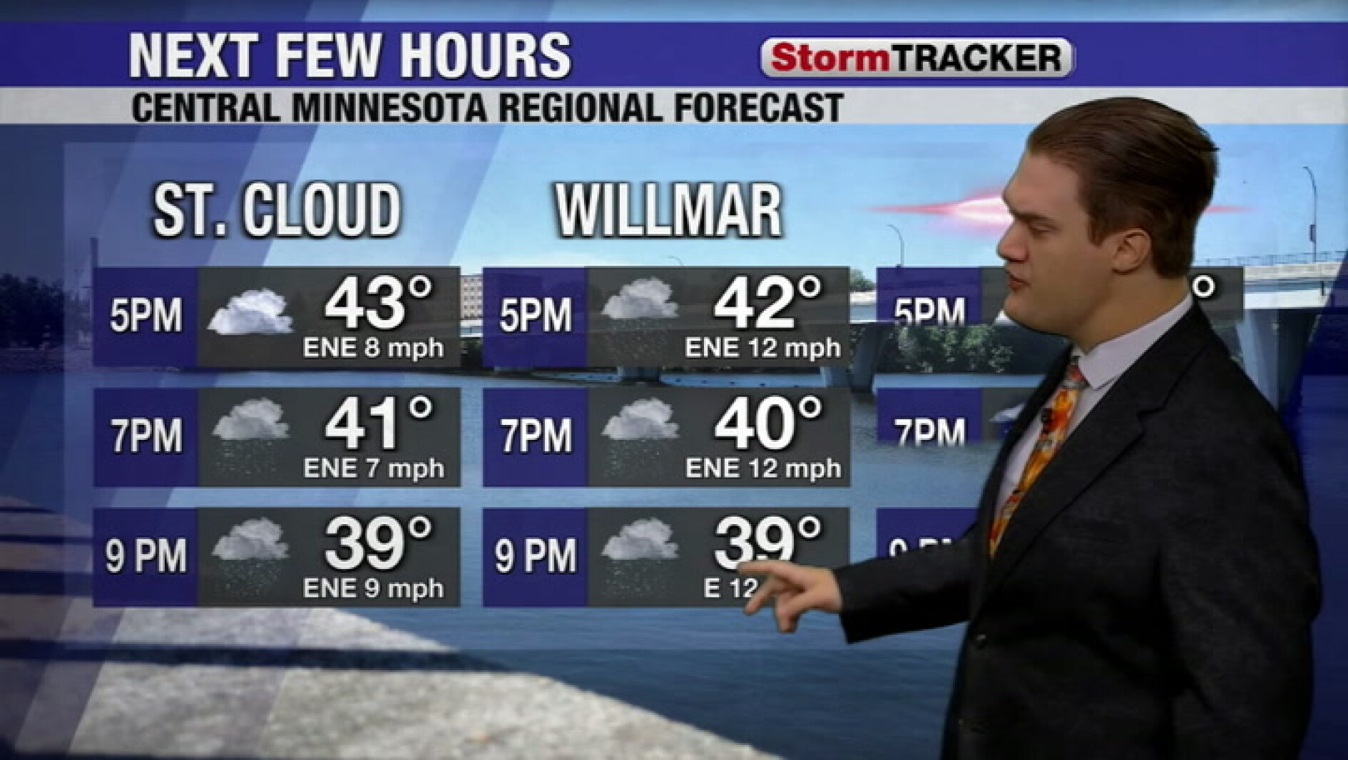 Cool rain continues into the night across central Minnesota - West ...