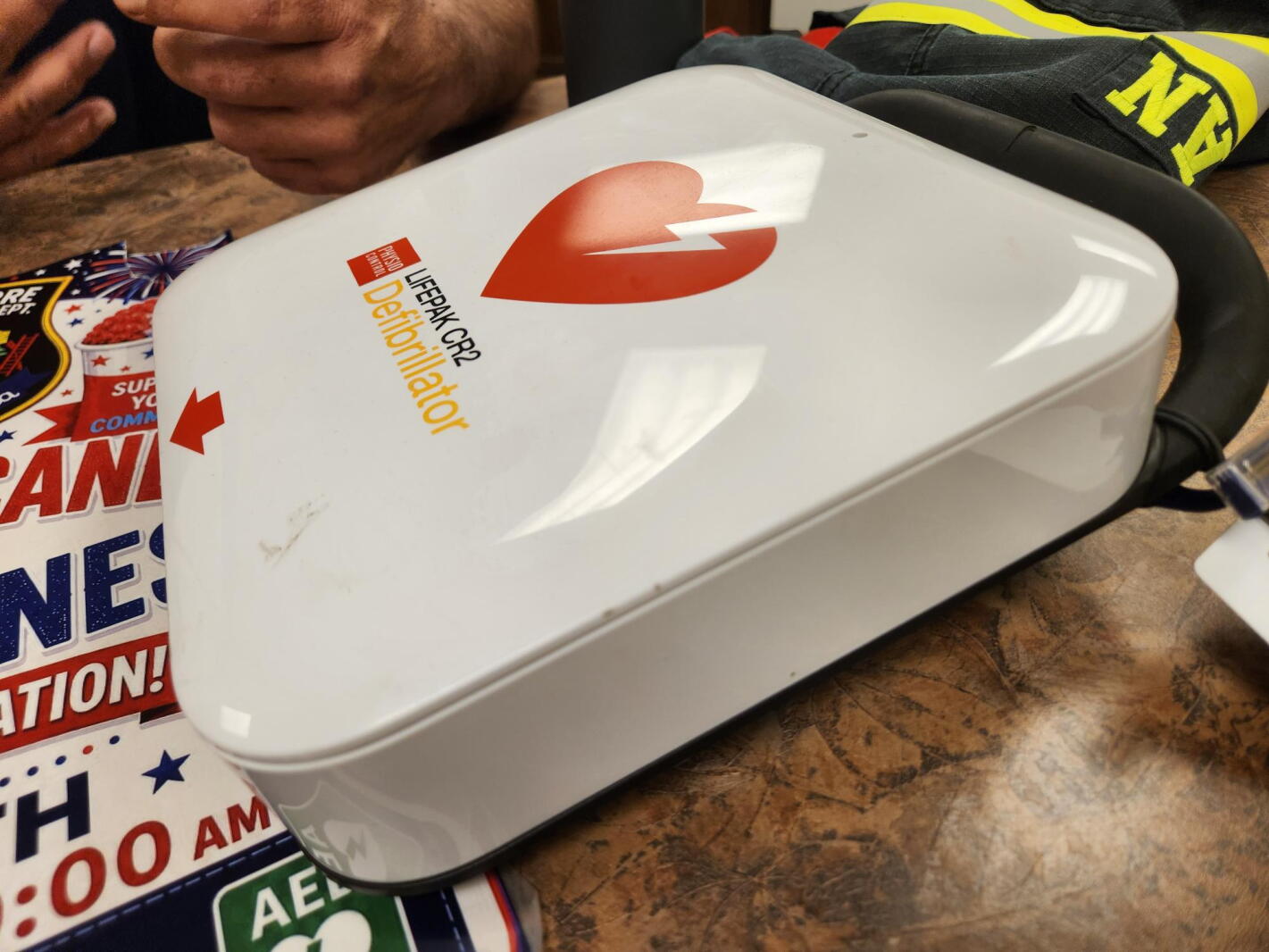 Fort Pierre Volunteer Fire Department raises over $3,000 for AEDs in local businesses