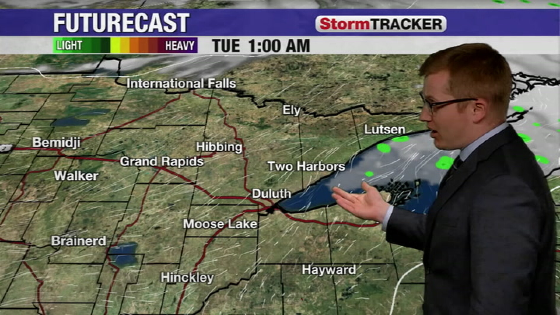 Tracking more quiet weather early this week