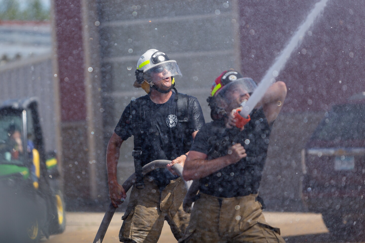 Fire Fight Photos: Goodhue Fire Department hosts a water fight on June 9, 2024 ...