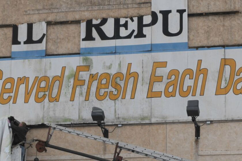 Republic Now Sign PHOTO: New sign for Daily Republic - Mitchell Republic | News, weather ...