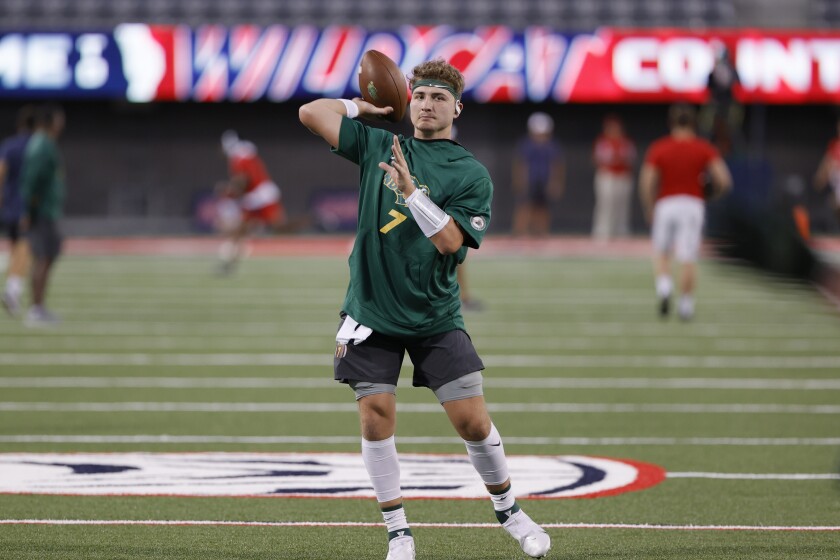 Beating SDSU is a box still unchecked for Bison quarterback Cam Miller - InForum | Fargo, Moorhead and West Fargo news, weather and sports