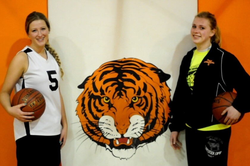 Gabbi Hanson and Hannah Nordby