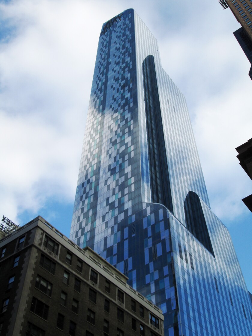 A look at the 90 story skyscraper known as One57 in New York City