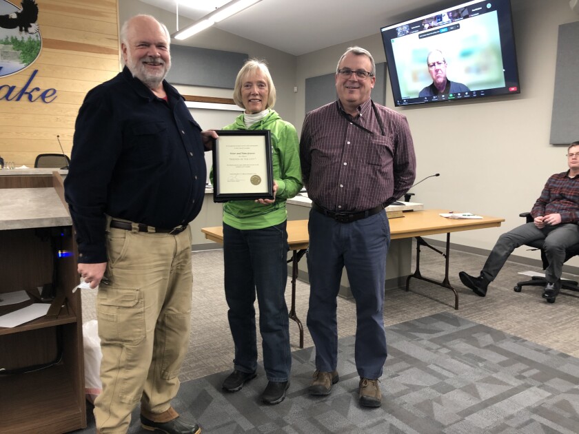 Crosslake City Council recognizes volunteers
