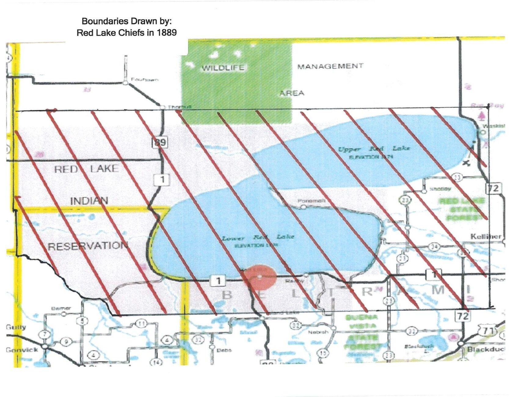 Steps to restore Red Lake's tribal boundaries lead to opposition ...