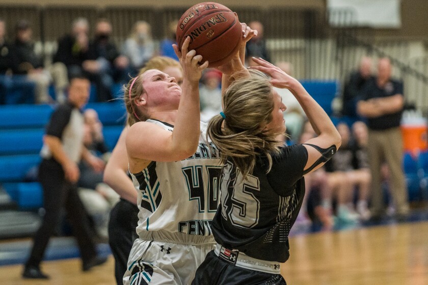 Fillmore Central, Kingsland Section 1A quarterfinal girls basketball