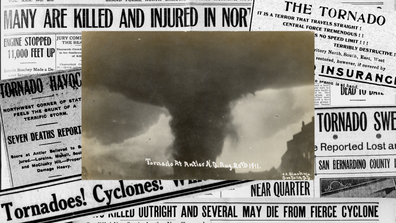 Think this heat is bad? Try a tornado that was 'like 15 snakes up in the air'