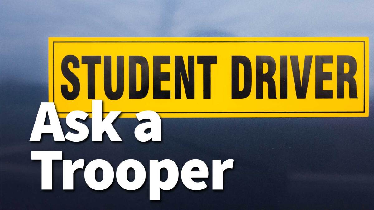 Ask A Trooper: My teenager is a new driver, can I put a ask-a-trooper-my-teenager-is-a-new-driver-can-i-put-a-student-driver-decal-on-my-car-pine-and-lakes-echo-journal-news-weather-sports-from-pequot-lakes-minnesota
