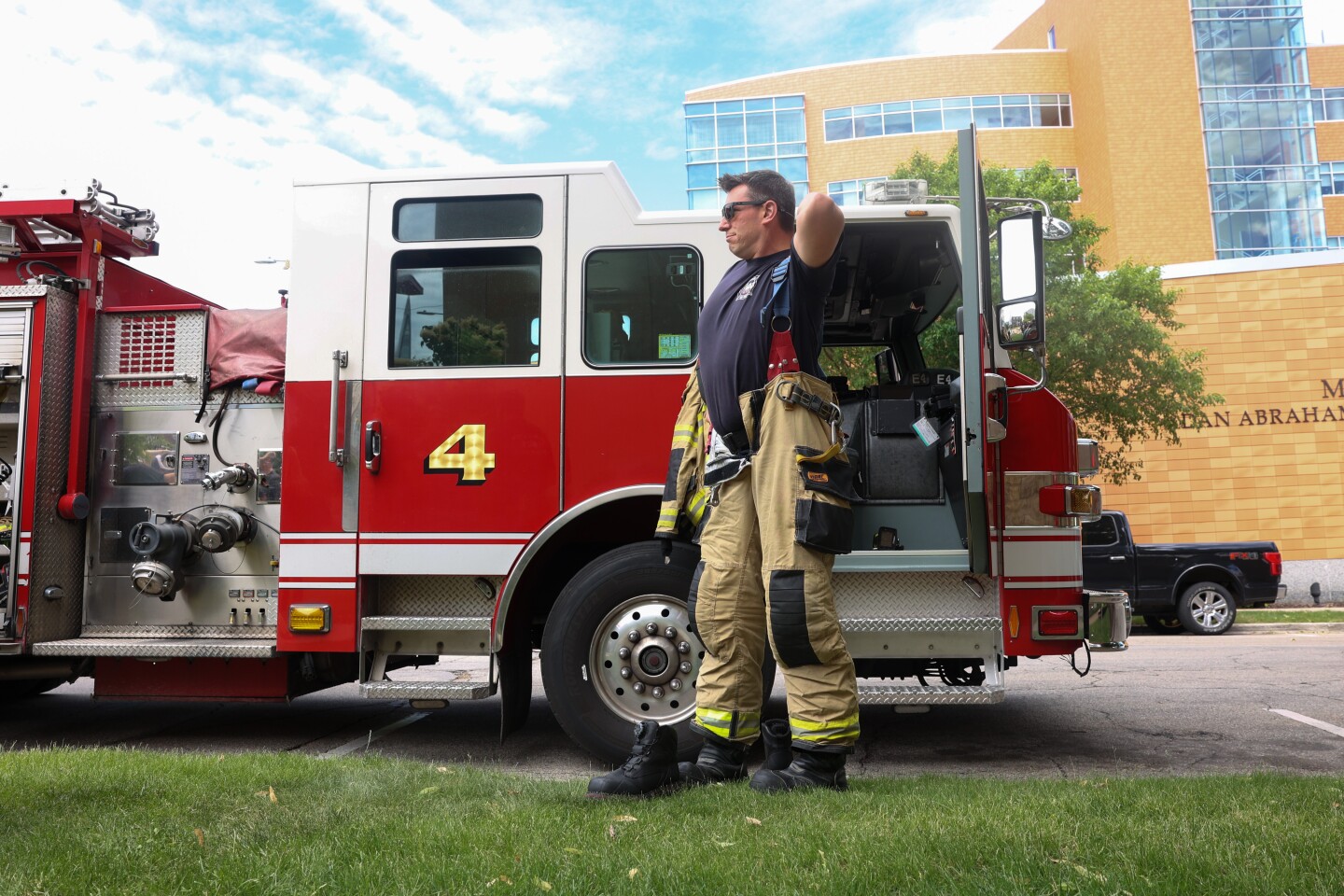 Photos Rochester Fire Department holds training session in Mayo Clinic
