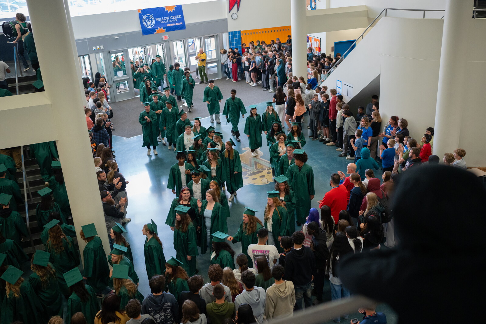 Photos: Mayo seniors visit Willow Creek Middle School on May 20, 2026