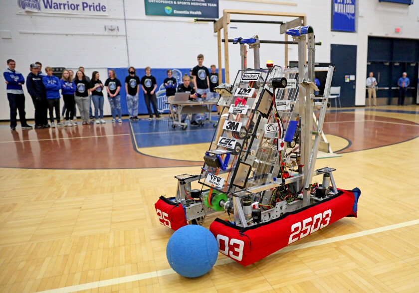 Bbchs Robotics BHS robotics team showcases work - Brainerd Dispatch | News, weather ...