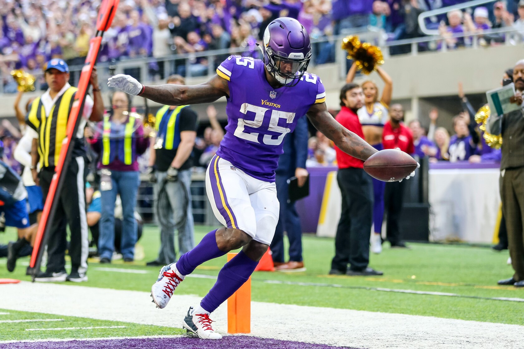 Vikings’ Murray in rare company among tall running backs