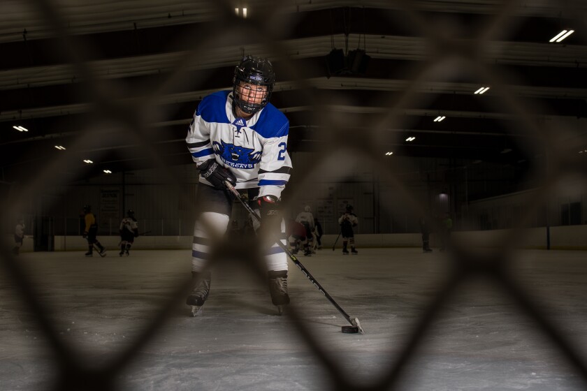 A Rich reward: Patience pays off with Division I scholarship for Dodge County hockey standout - Rochester Post Bulletin