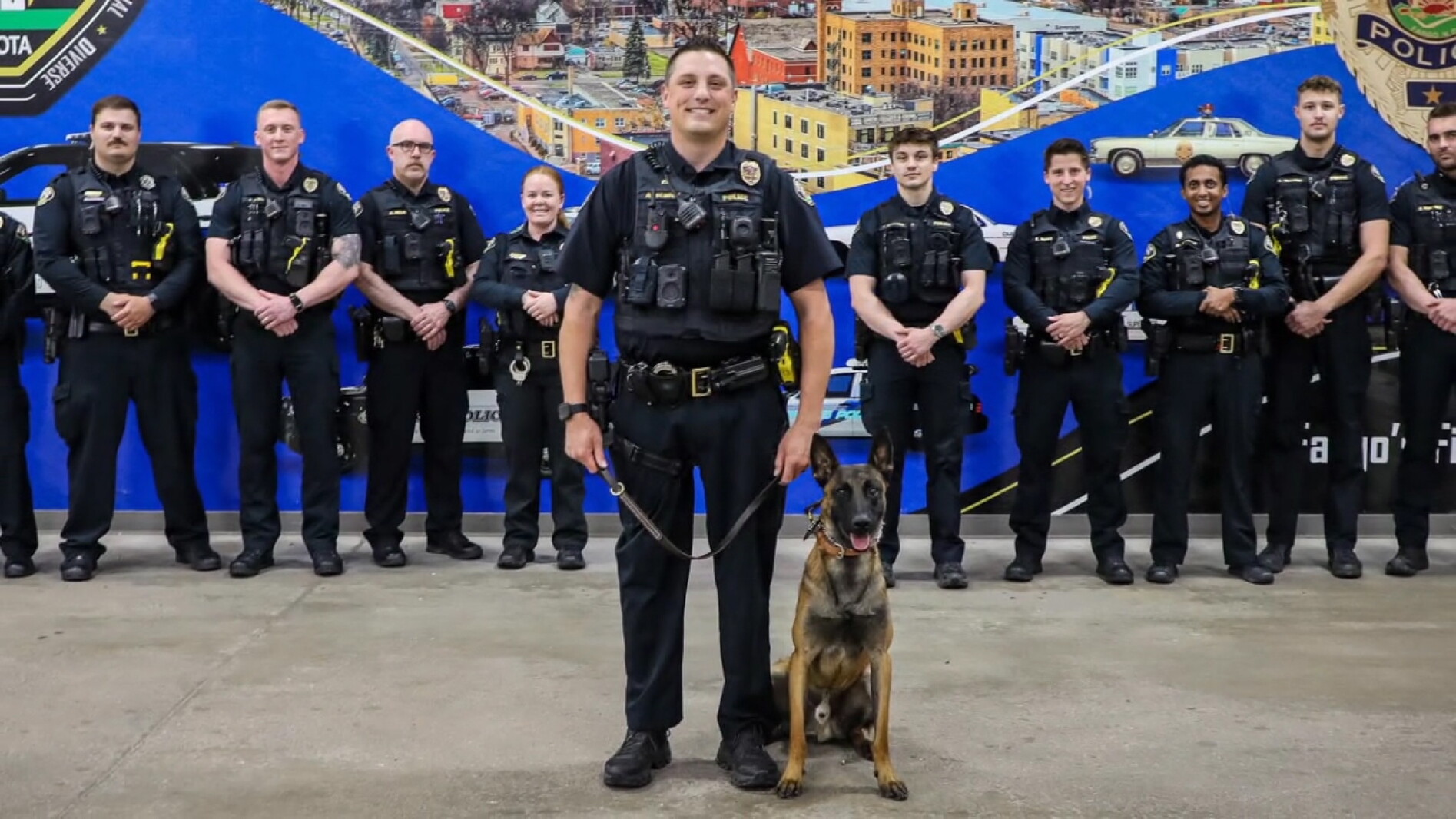 Fargo Police Department welcomes new K-9 officer 'Axel'