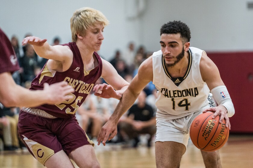 Chatfield, Caledonia boys basketball