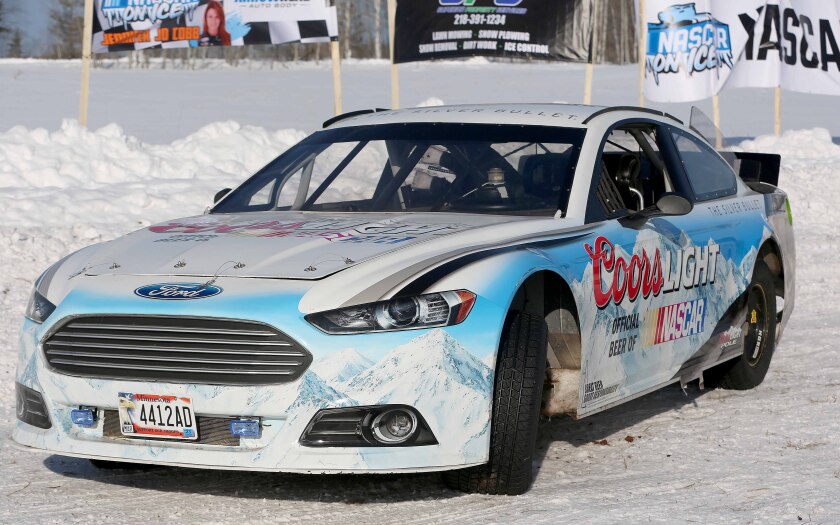 A retired NASCAR Cup Series car