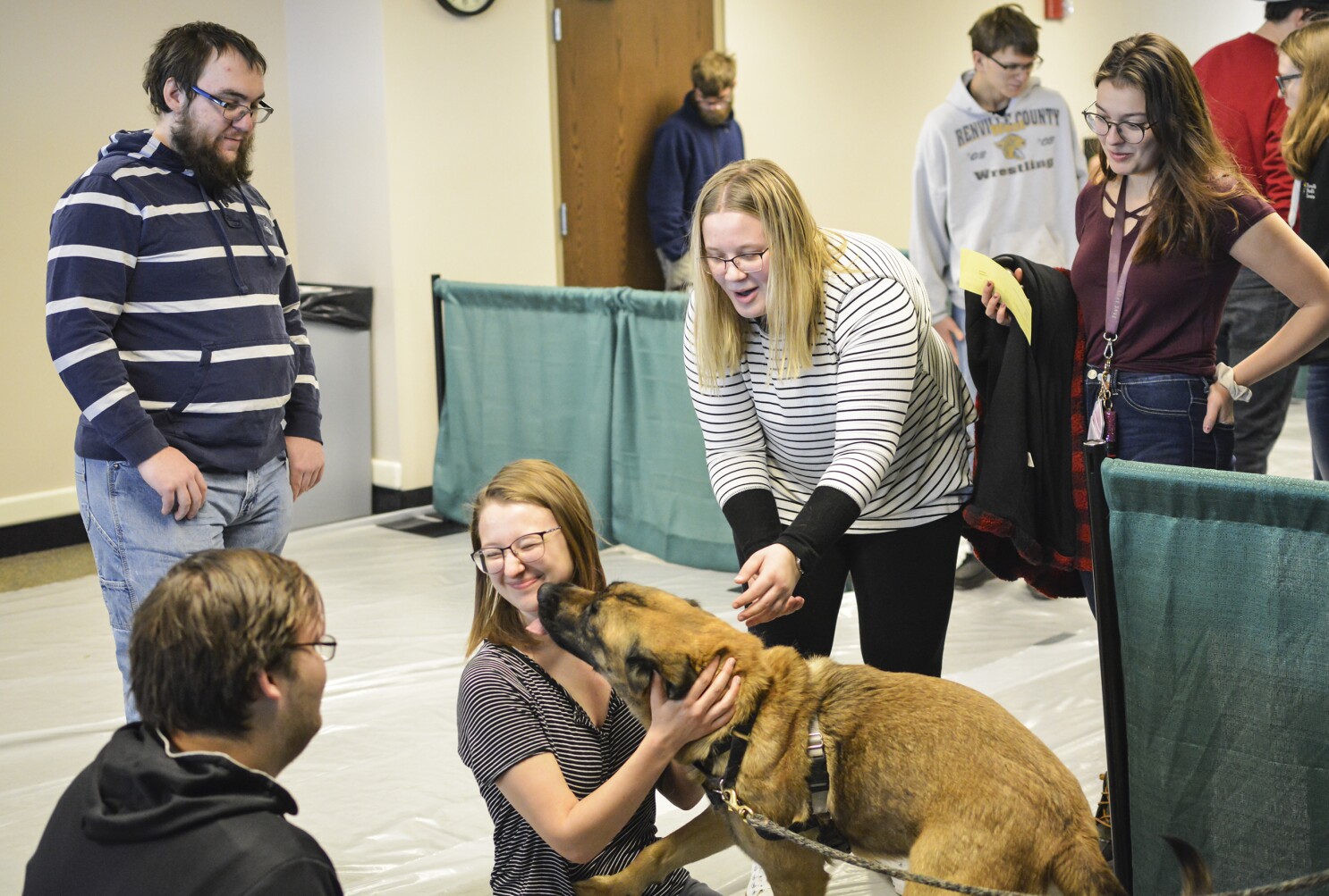 Students kick the stress with pets at BSU - The Bemidji Pioneer is your #1 source for news, weather, and sports around Bemidji and throughout Minnesota.