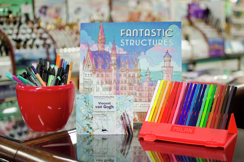 The adult coloring craze has resulted in a variety of options regarding books and tools to use. Alexandra Floersch/The Forum