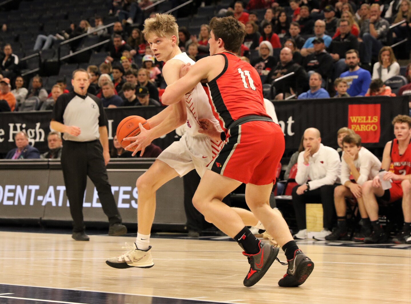 Pequot Lakes vs Annandale Class 2A State Quarterfinals Tuesday, March 22, 2022, at Target Center.