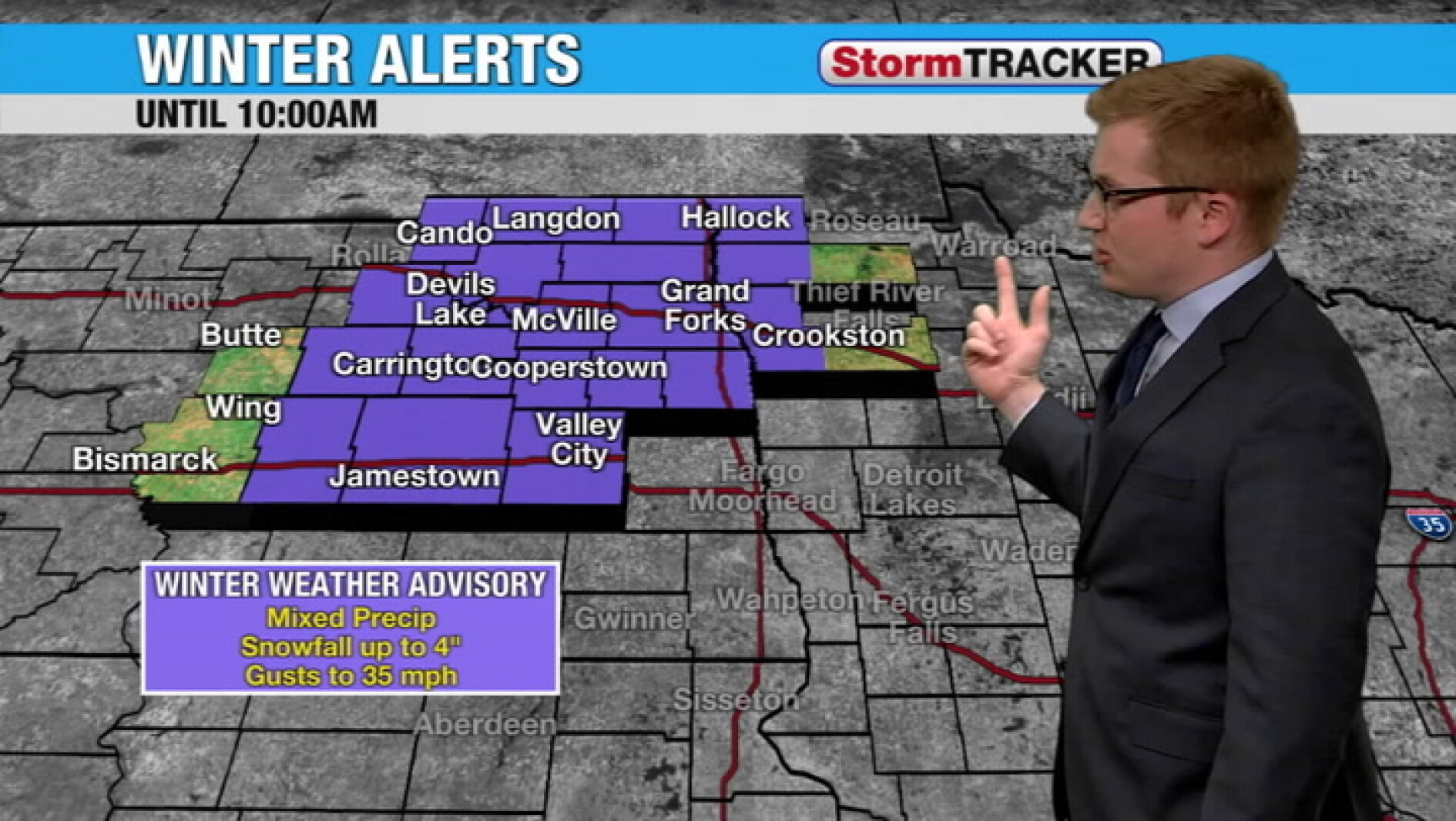 Tracking snow and much colder weather today - Grand Forks Herald ...
