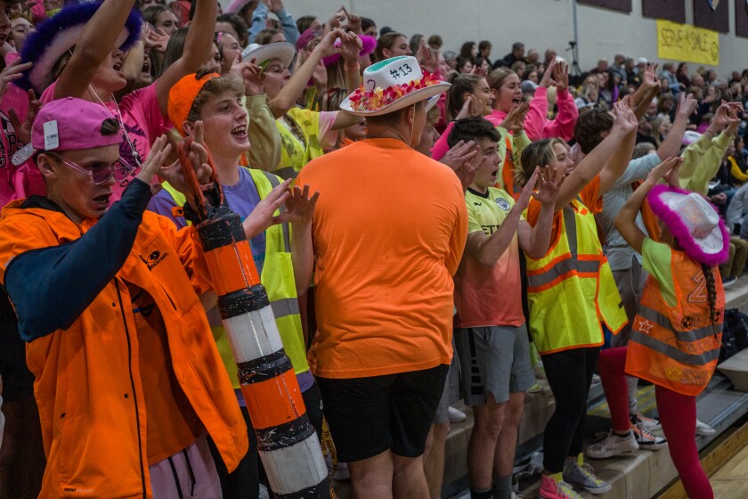 Stewartville, Byron Section 1AAA girls semifinal volleyball