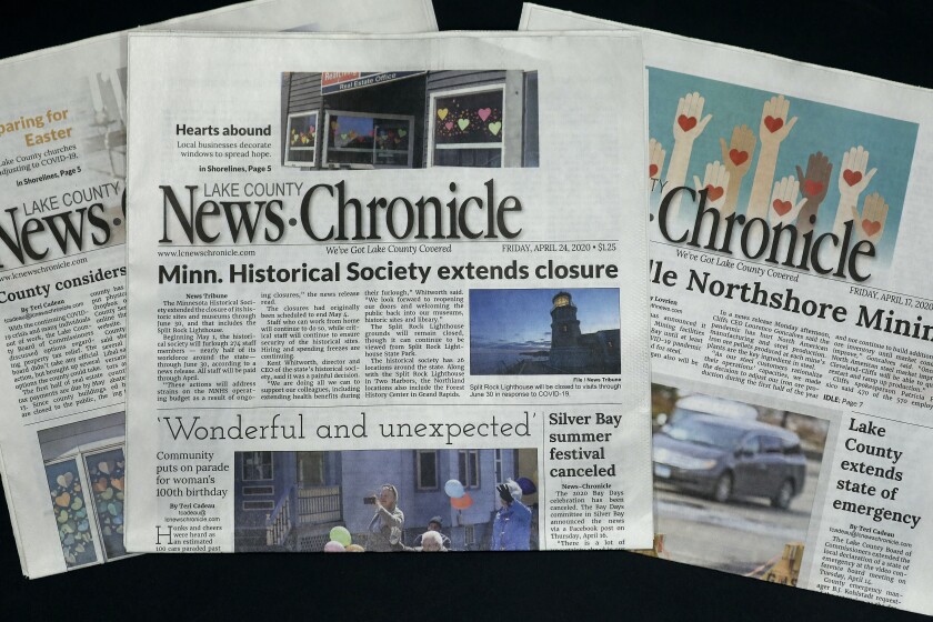 Lake County News Chronicle To Cease Publication Duluth News Tribune News Weather And Sports From Duluth Minnesota Lake County News Chronicle To Cease Publication Duluth News Tribune News Weather And Sports From Duluth Minnesota