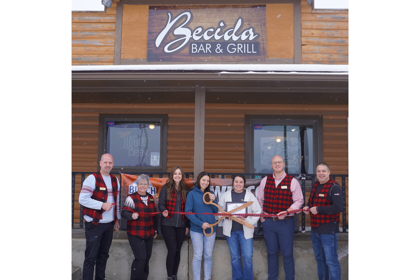 Becida Chamber Ambassadors welcome new owners of Becida Bar & Grill - The ...