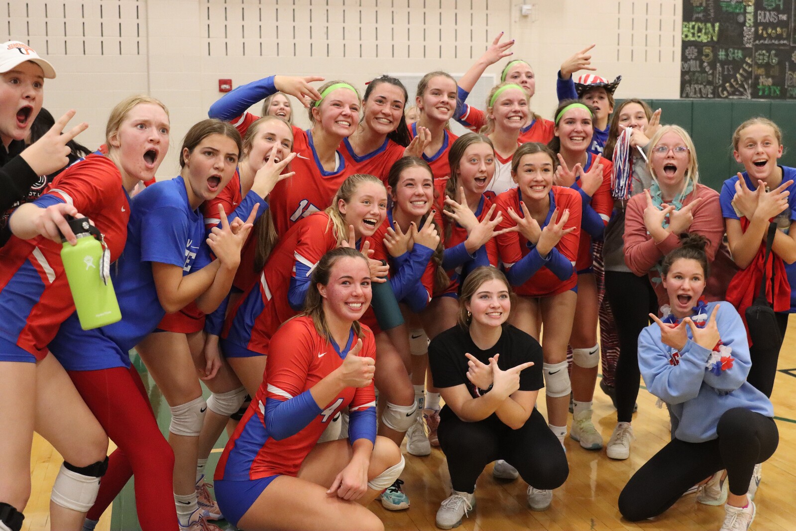 Pequot Lakes vs Wadena-Deer Creek Volleyball on Thursday, Nov. 3, 2022, in Sauk Rapids.
