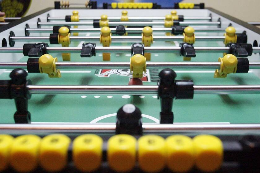 No spin zone: Foosball nights bring together strategy, skill and ...