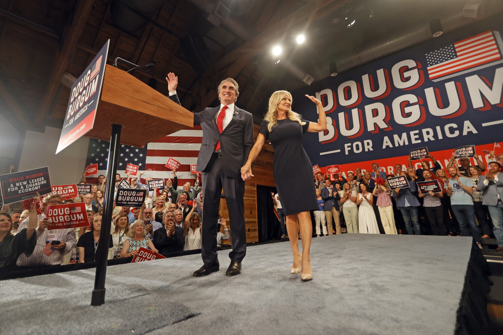 Burgum responds to gift card criticism after qualifying for August ...