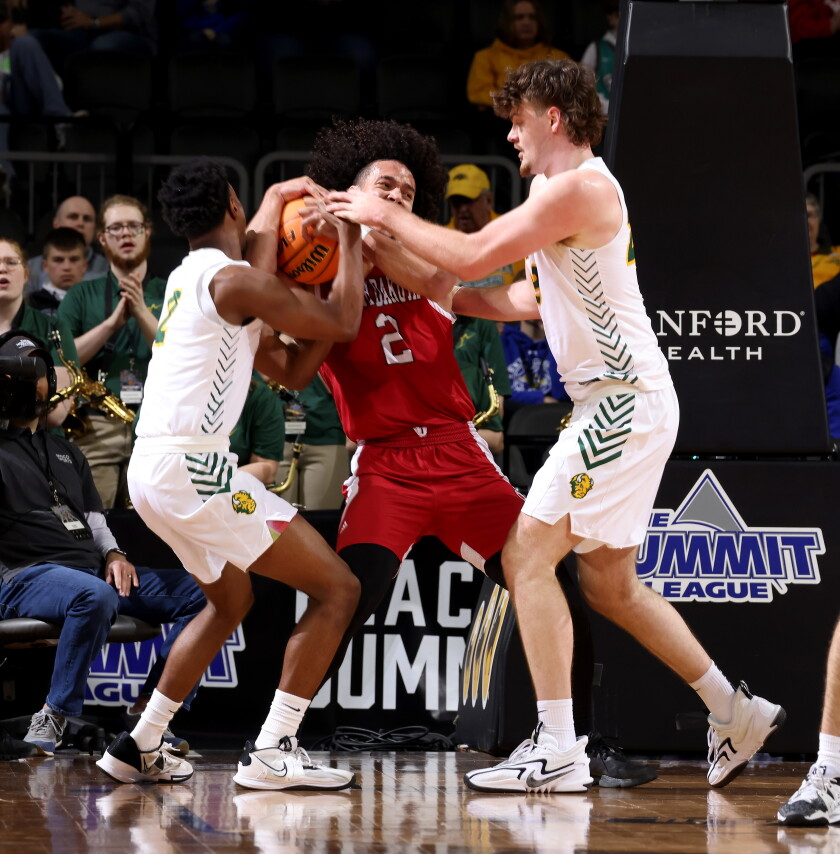 PHOTOS Scenes from dramatic Bison victory in Summit League men's