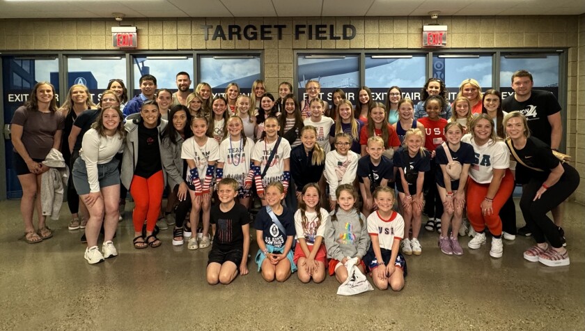 Fargo-Moorhead area gymnastics fans, coaches represent at Olympic ... Fargo-Moorhead area gymnastics fans, coaches represent at Olympic ...