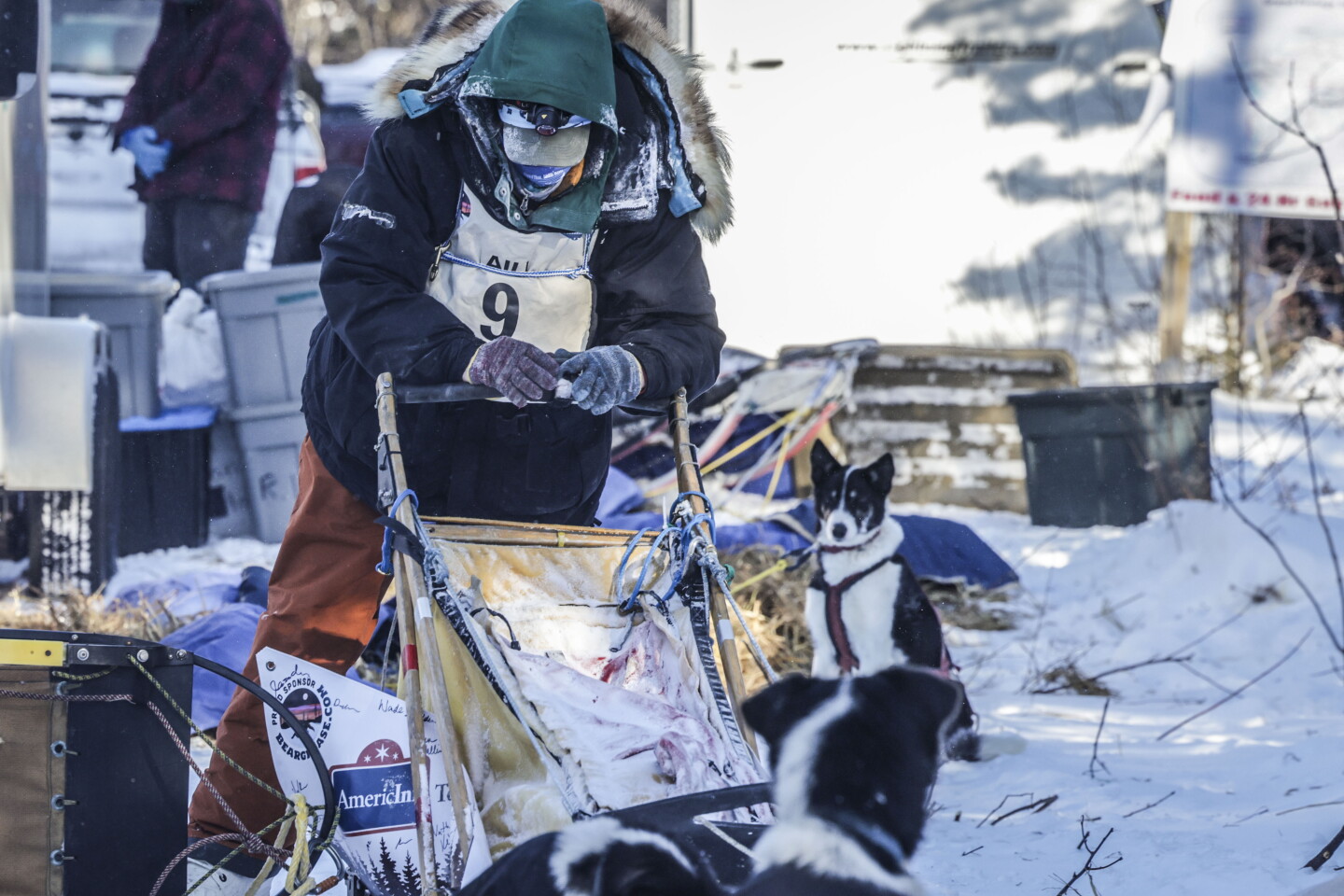 Dog Riding Checkpoint Photos: John Beargrease Sled Dog Marathon reaches Mineral Center ...