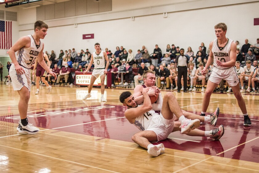 Chatfield, Caledonia boys basketball