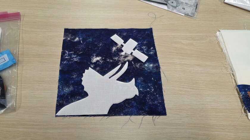 Communication Quilt UND Community Quilt progresses, and will be unveiled during spring ...