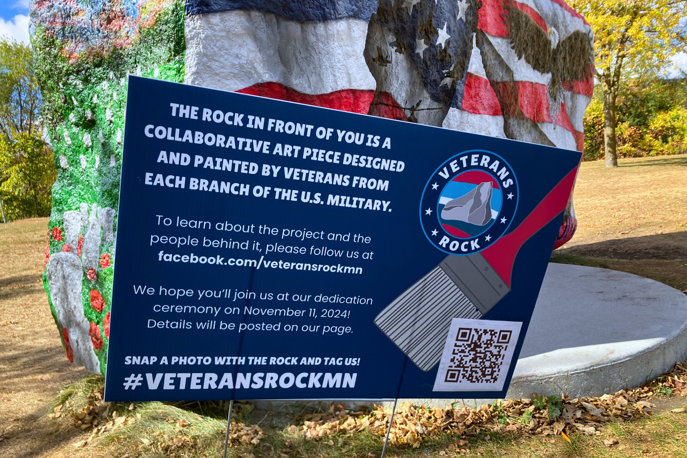 Veterans Rocks Veterans Rock nears completion at Wilson Park in St. Cloud (photos ...