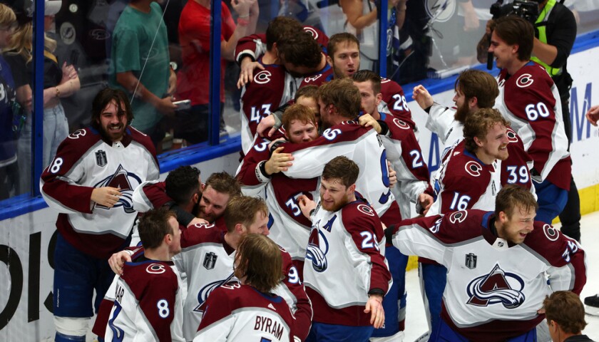 NHL: Stanley Cup Playoffs-Colorado Avalanche at Tampa Bay Lightning