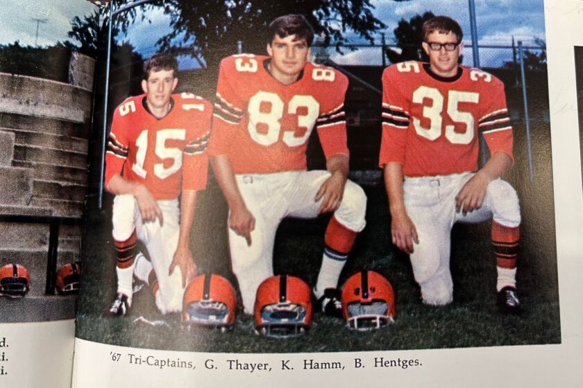 St. Cloud Tech 1967 Football Captains