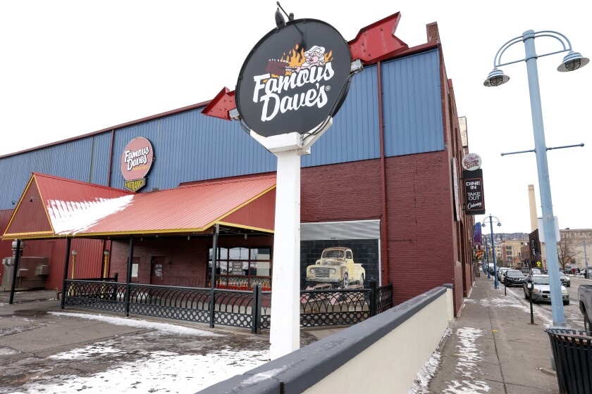 Former Famous Dave's in Canal Park.