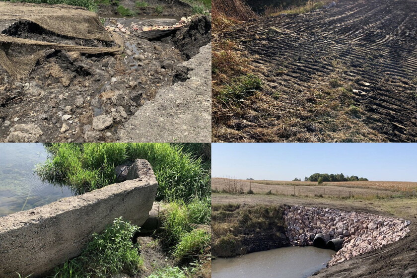 County Ditch Example Nobles County Board receives end-of-year ditch reports - The Globe ...