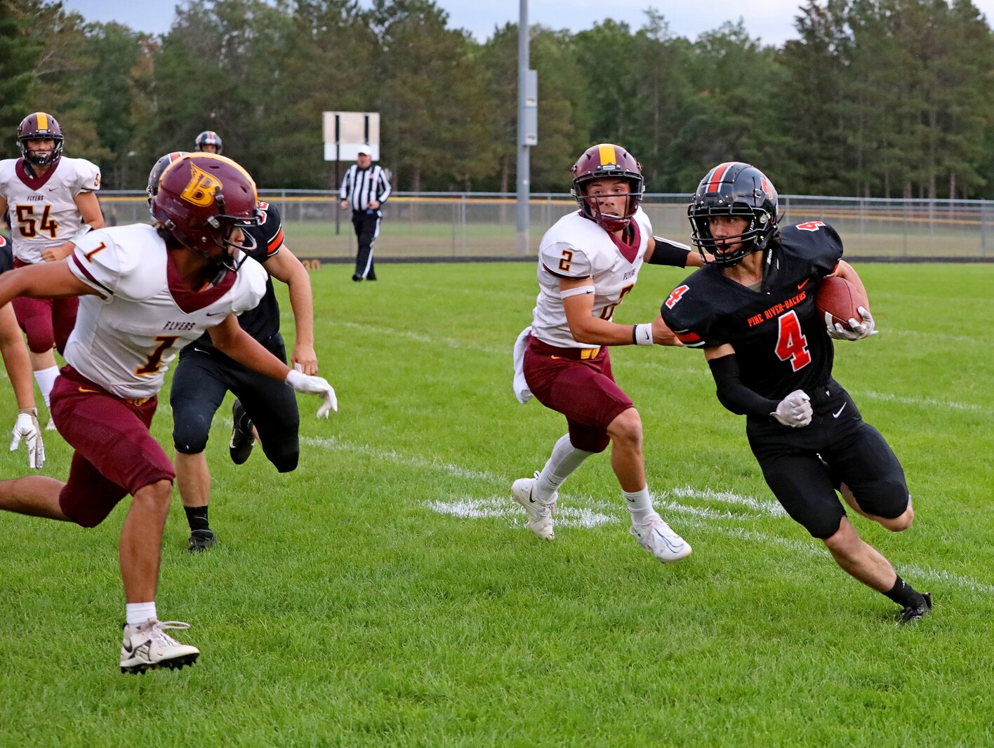 PRB football vs Bagley