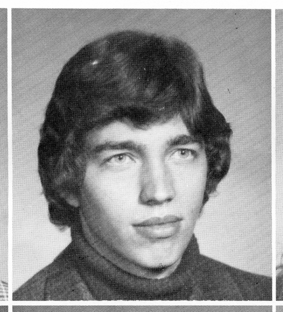 Clyde Allen Diede Sr Photo Wishek High School 1976